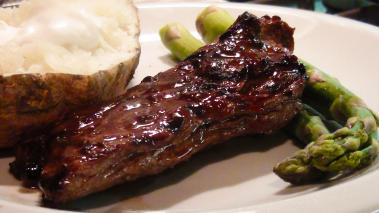 Asian Marinated Skirt Steak Recipe