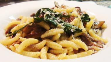 Cavatelli with Duck and Mushroom