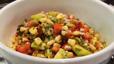 Corn Avocado & Tomato Salsa Recipe