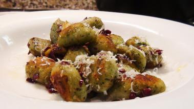 Crispy Gnocchi with Fig and Olive Recipe