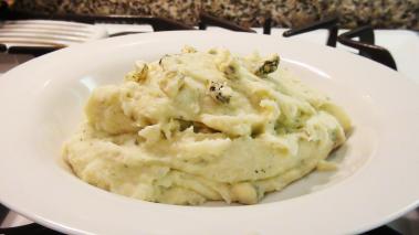 Mashed Potatoes with Blue Cheese Recipe