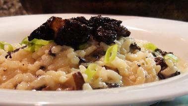 Morel Mushroom Risotto