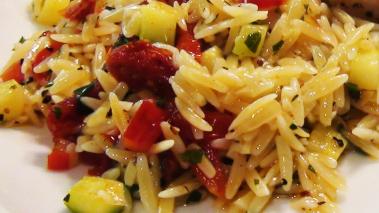 Orzo with Summer Vegetables