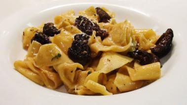 Pappardelle with Morel Mushrooms Recipe