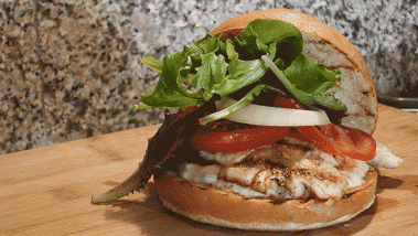 Tampa Bay Buccaneers Fish Burger