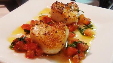 Valentines Day Heart Shaped Scallops