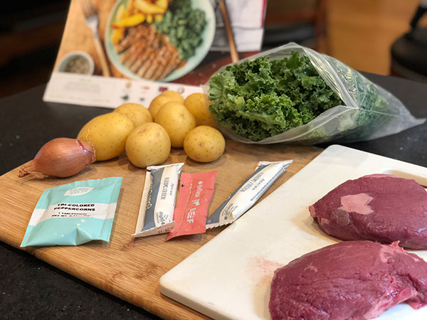 HelloFresh Steak Peppercorn Ingredients