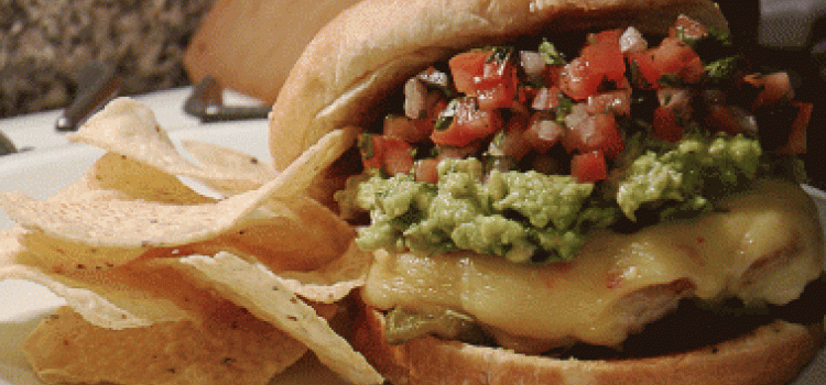 Arizona Cardinals Guacamole Burger