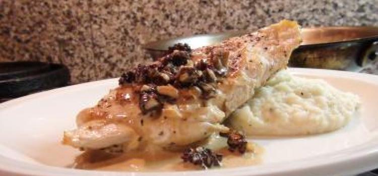 Chicken Breasts with Morel Mushroom Sauce