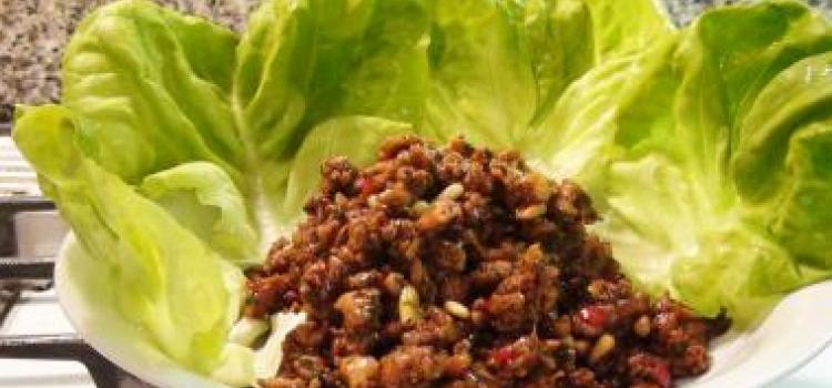 Chicken Lettuce Cups Recipe