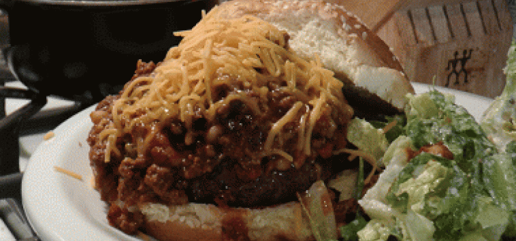 Cincinnati Bengals Chili Burger