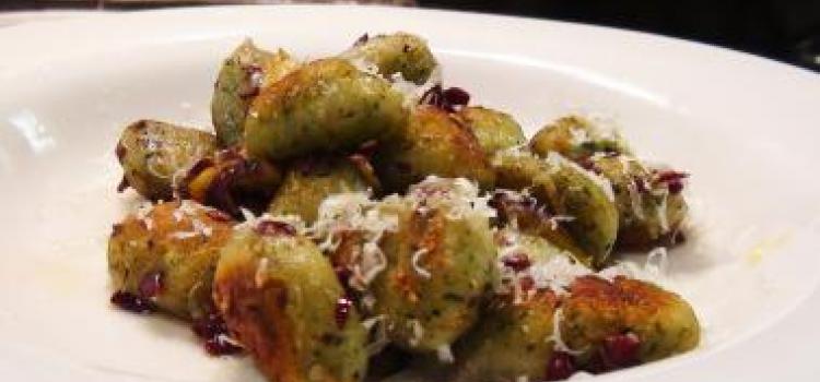 Crispy Gnocchi with Fig and Olive Recipe