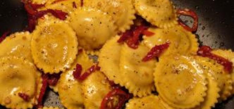 Ravioli with Sundried Tomatoes