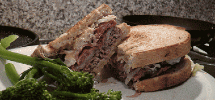 NY Jets Reuben Burger