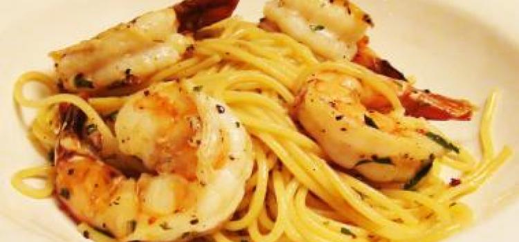 Spaghetti with Shrimp