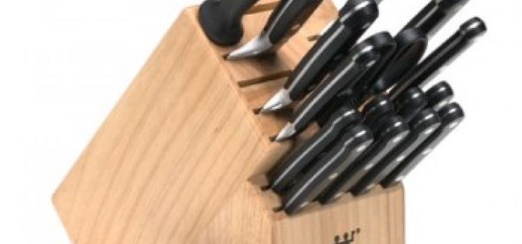 Zwilling J.A. Henckels Twin Pro-S 18-Piece Knife Set with Block