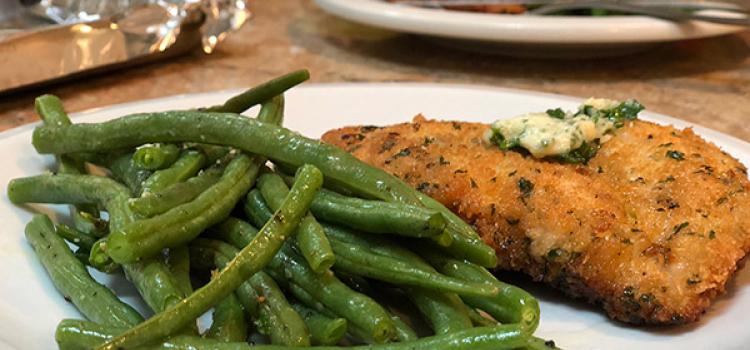 Review of Home Chef's Chicken Kiev with Parsley-garlic Butter and Green Beans