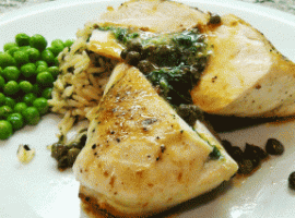 Chicken Stuffed with Spinach and Cheese Recipe