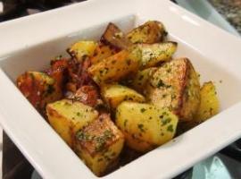 Roast Potatoes with Garlic and Parsley Recipe