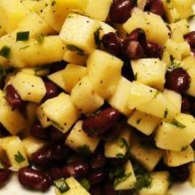 Apple and Black Bean Salsa