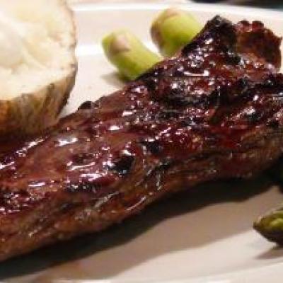 Asian Marinated Skirt Steak Recipe