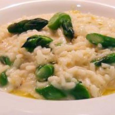 Asparagus Risotto with Lemon