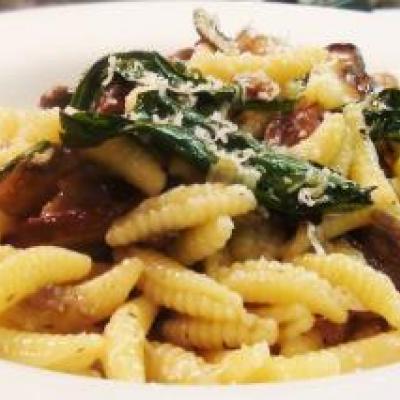 Cavatelli with Duck and Mushroom