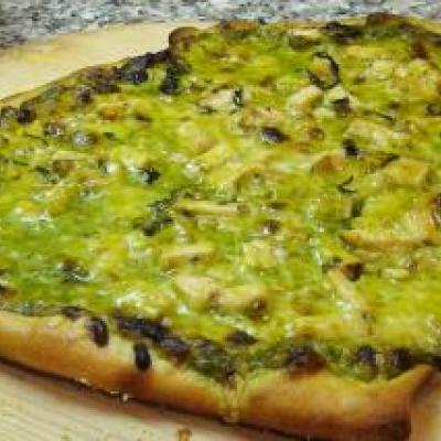 Chicken Pesto Pizza Recipe