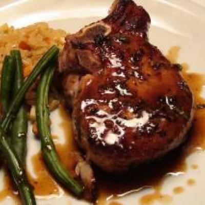 Maple Glazed Pork Chop Recipe