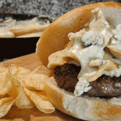 Detroit Lions Blues & Better Made Burger