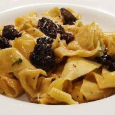 Pappardelle with Morel Mushrooms Recipe