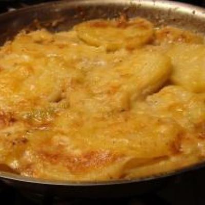 Potato Gratin With Cauliflower Recipe