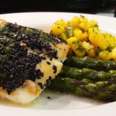 Sesame Crusted Halibut Recipe