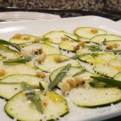 Zucchini Carpaccio Recipe