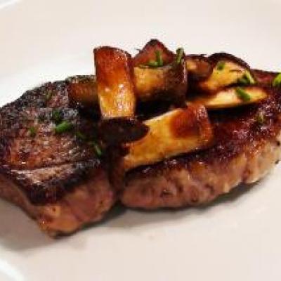 Steak and Mushrooms Recipe