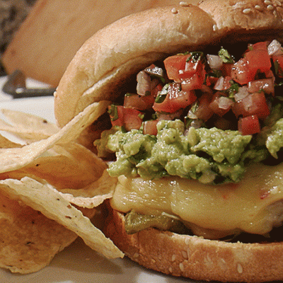 Arizona Cardinals Guacamole Burger