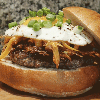 St Louis Rams Slinger Burger