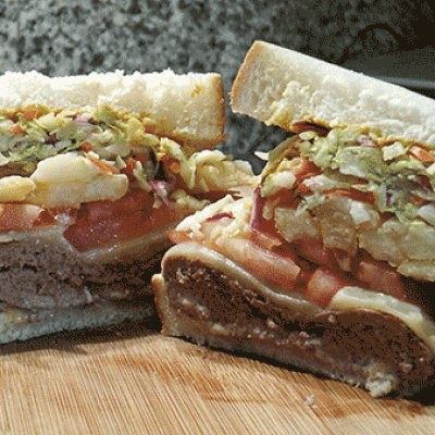 Pittsburgh Steelers Primanti Burger