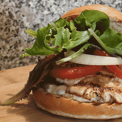 Tampa Bay Buccaneers Blacked Fish "Burger"