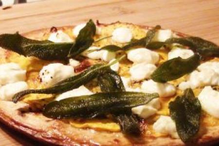 Butternut Squash Flatbread Pizza