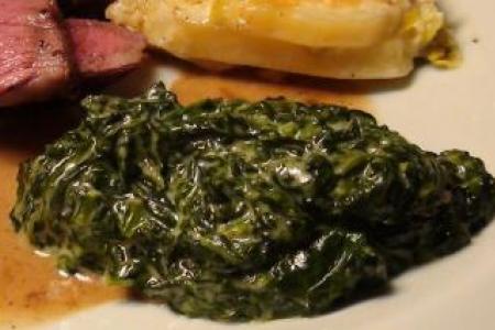 Creamed Spinach Recipe