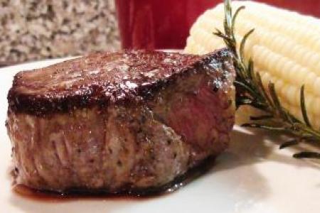 Filet Mignon with Rosemary Butter