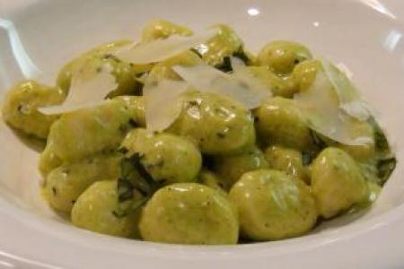 Gnocchi with Pesto Cream Recipe