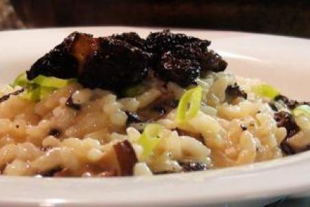 Morel Mushroom Risotto