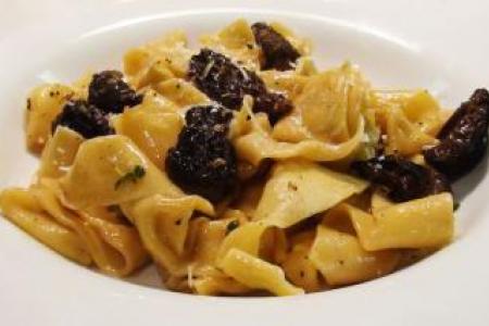 Pappardelle with Morel Mushrooms Recipe
