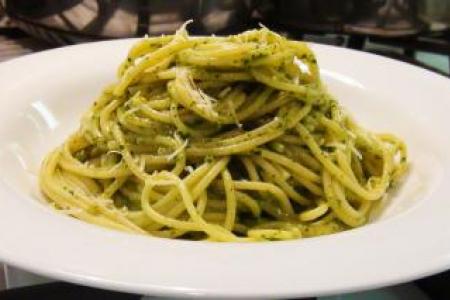Spaghetti Pesto Recipe