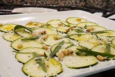 Zucchini Carpaccio Recipe