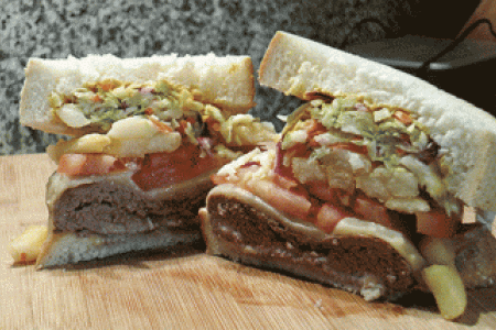 Pittsburgh Steelers Primanti Burger